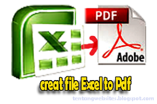 cara merubah excel ke pdf