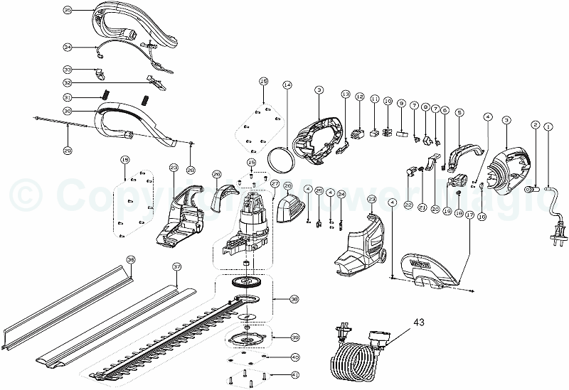 stihl 009l parts diagram 1985